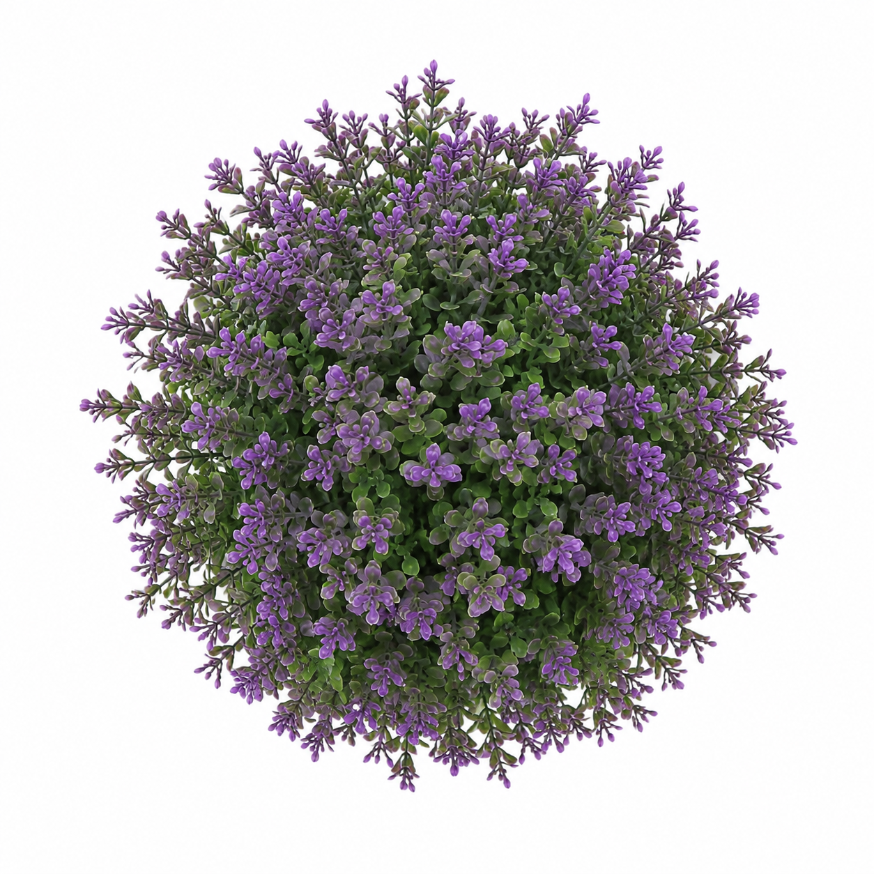 Tradingcove Artificial Lavender Potted Plant with Plastic Pot